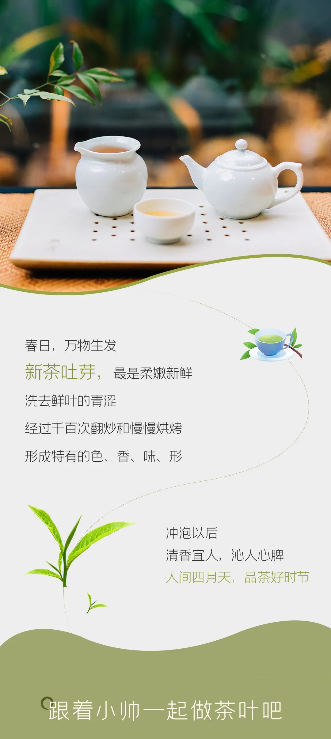 四食豐語(yǔ)|萬(wàn)八千的春茶，自己在家就能做