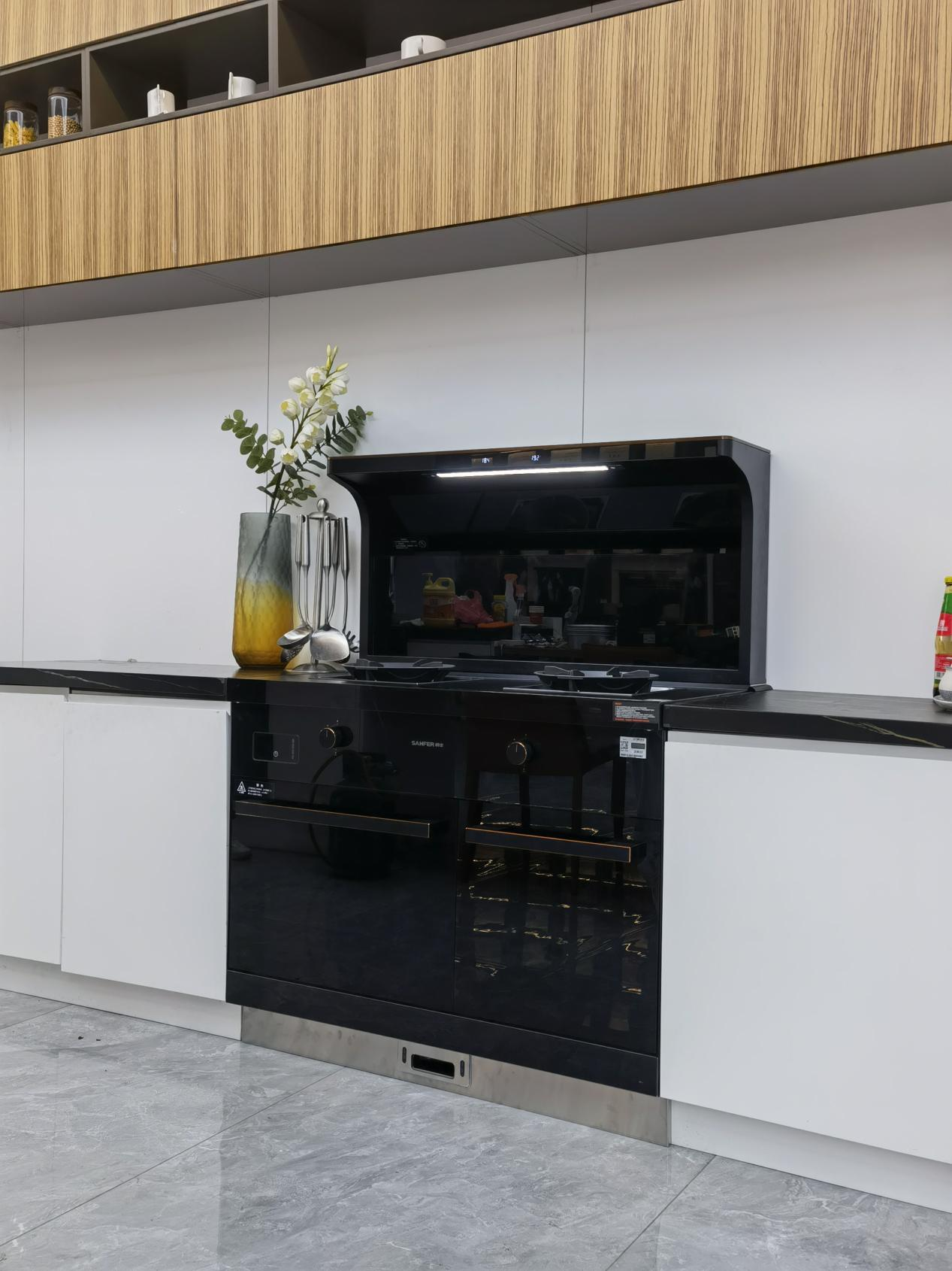 集成灶10大品牌帥豐X1雙子星Max蒸烤同步集成灶，母親節(jié)甄選好物