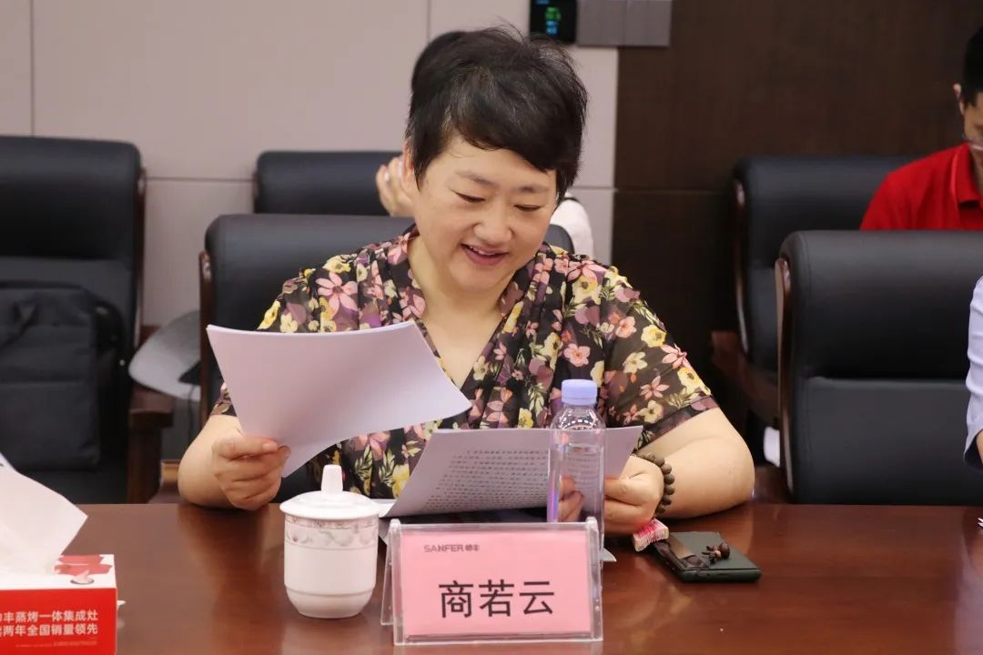 省政協(xié)領(lǐng)導(dǎo)蒞臨帥豐電器，高度肯定帥豐集成灶高質(zhì)量發(fā)展