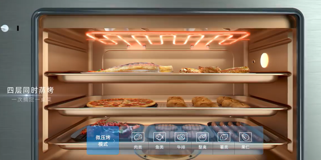 做到了！當代人的“三餐自由”帥豐X6-7BK一腔雙烤集成灶一部到位！