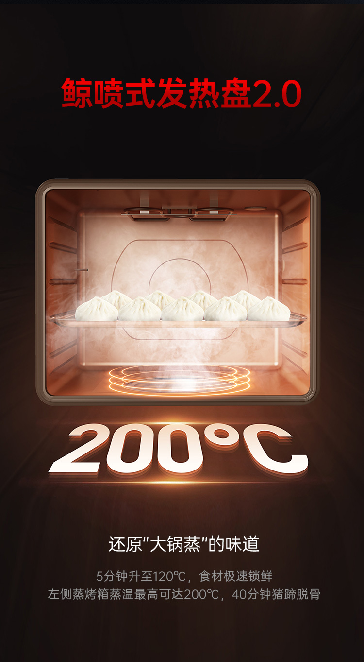帥豐星辰X6蒸烤獨(dú)立集成灶