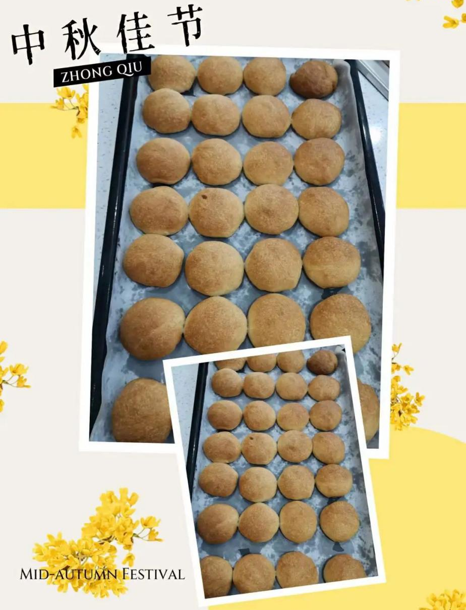 帥豐集成灶風(fēng)火輪蒸烤箱烤制的花式月餅，盡享中秋團(tuán)圓味！