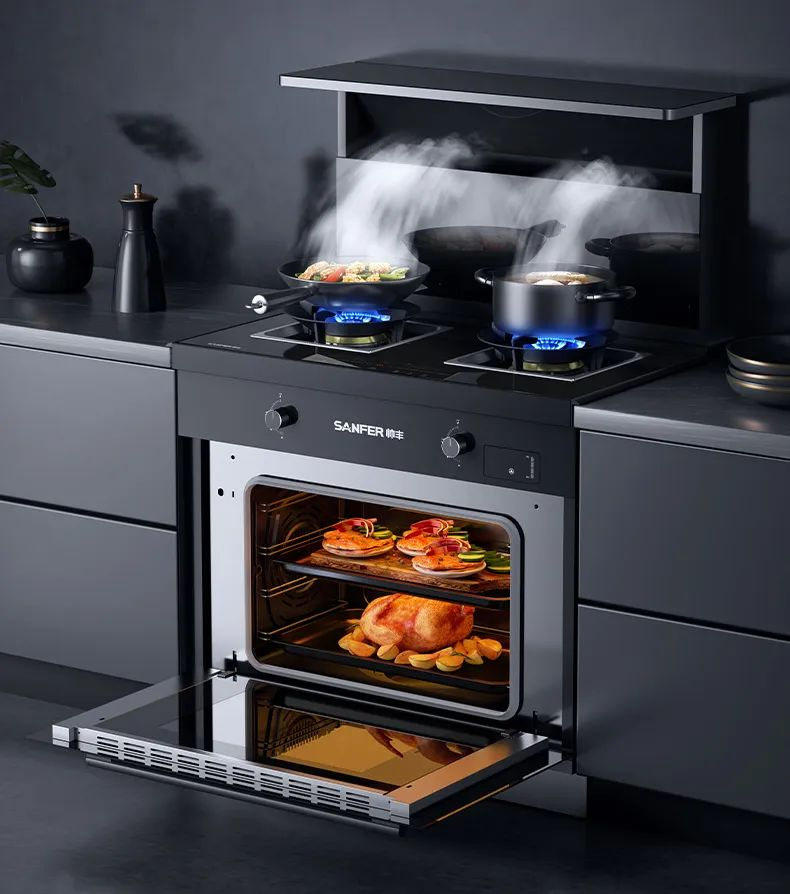 帥豐T1-7B、J2-7B蒸烤合一集成灶煥新來(lái)襲，亮點(diǎn)滿滿，一起來(lái)看！