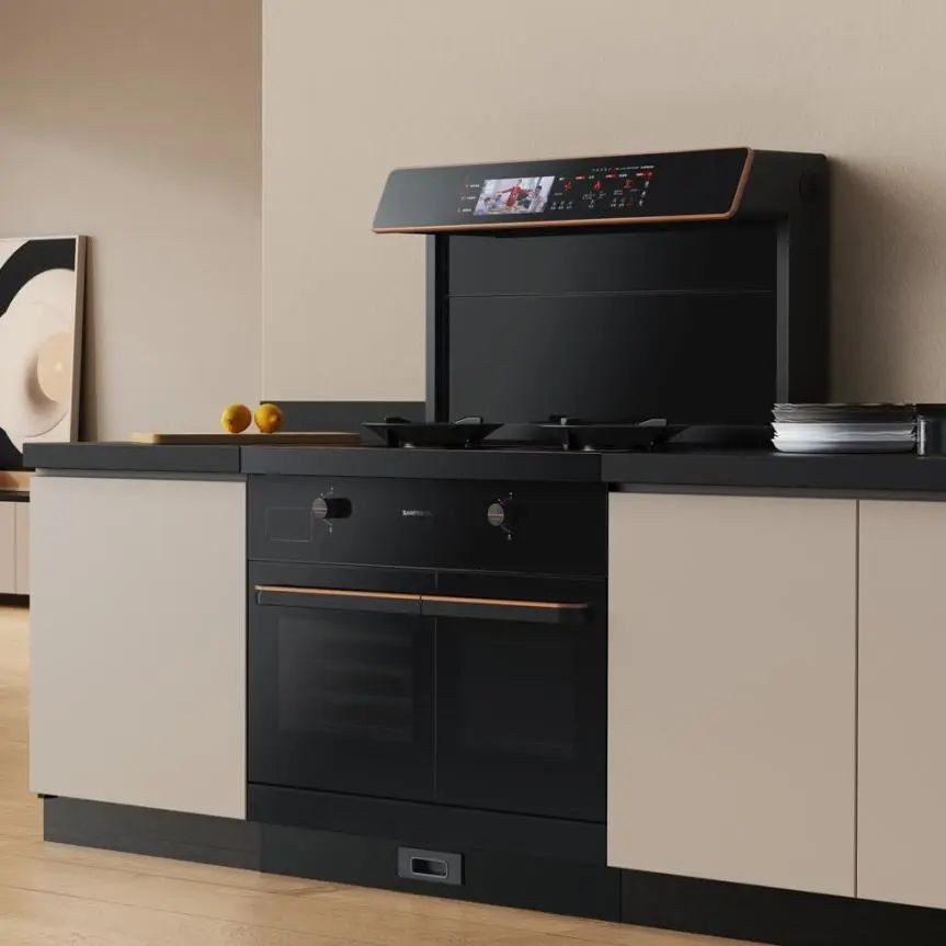 一家六口，三代同堂，帥豐集成灶烹飪愛的味道,傳遞家的溫暖！