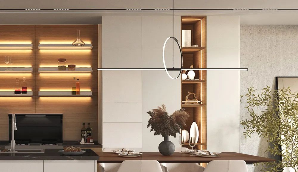 裝修效果圖|櫥柜選得好，讓我懂了什么才叫有效裝修！