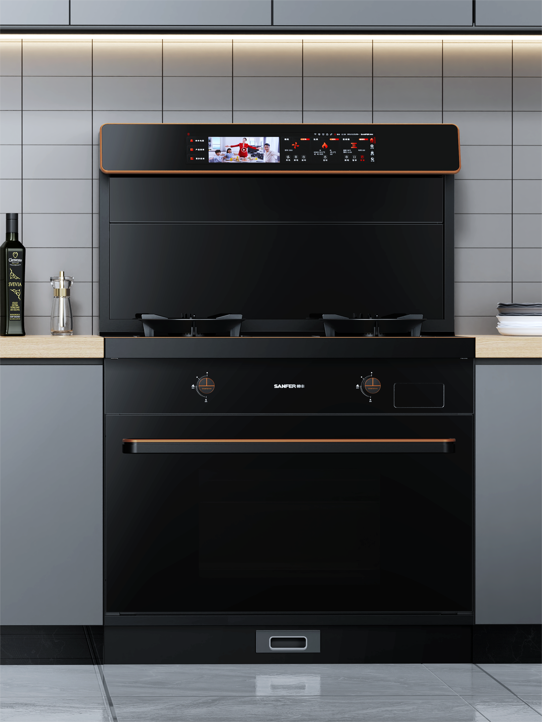 老廚房改造大變樣，帥豐集成灶+洗碗機集成水槽就是這么神！