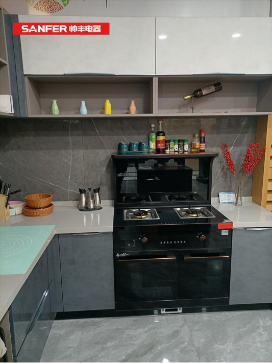 開放式廚房裝修難？集成灶這次可幫了大忙！