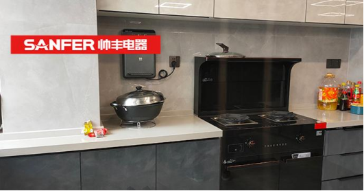 開放式廚房裝修難？集成灶這次可幫了大忙！