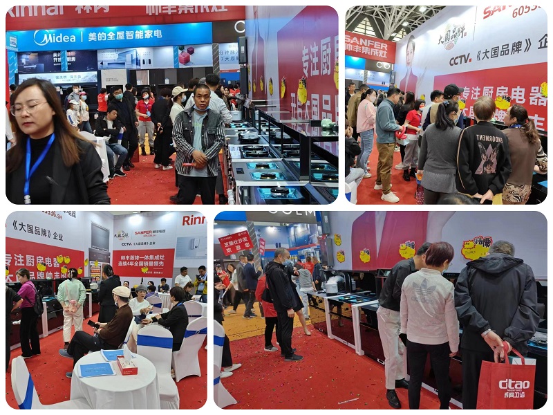 熱熱熱！帥豐集成灶亮相家博會，驚艷全場