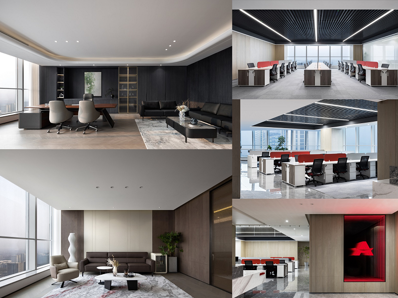 帥豐全屋定制案例| 經(jīng)典木紋 極簡主義——定義辦公空間的平衡美學