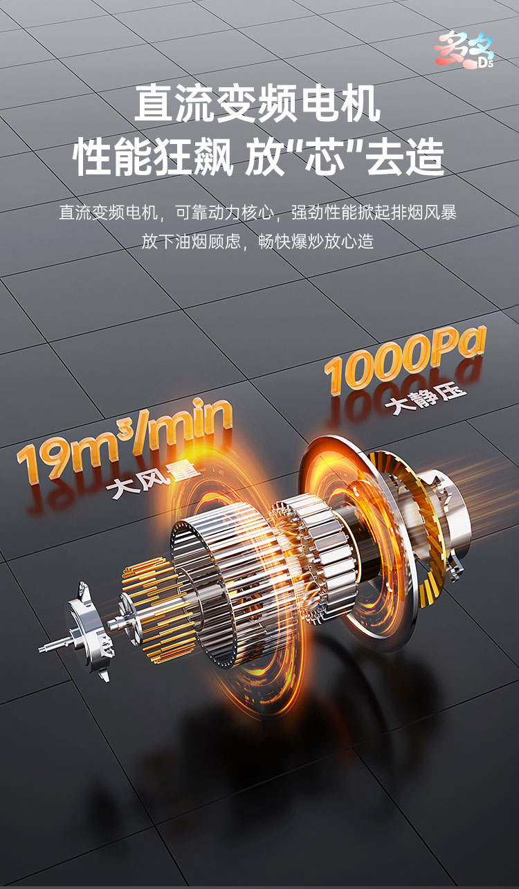 帥豐多多D5蒸烤一體集成灶