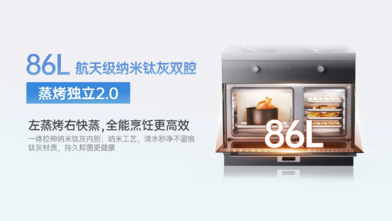 尖端性能旗艦，行業(yè)5大引領(lǐng) | 時(shí)空S7雙腔烹飪，盡在掌握