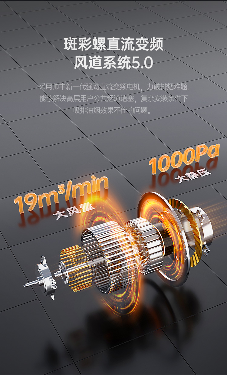 帥豐星辰X1雙子星蒸烤一體(90S)集成灶