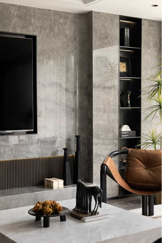 帥豐全屋高定 | 129㎡現(xiàn)代灰色系，盡顯優(yōu)雅高級(jí)品味