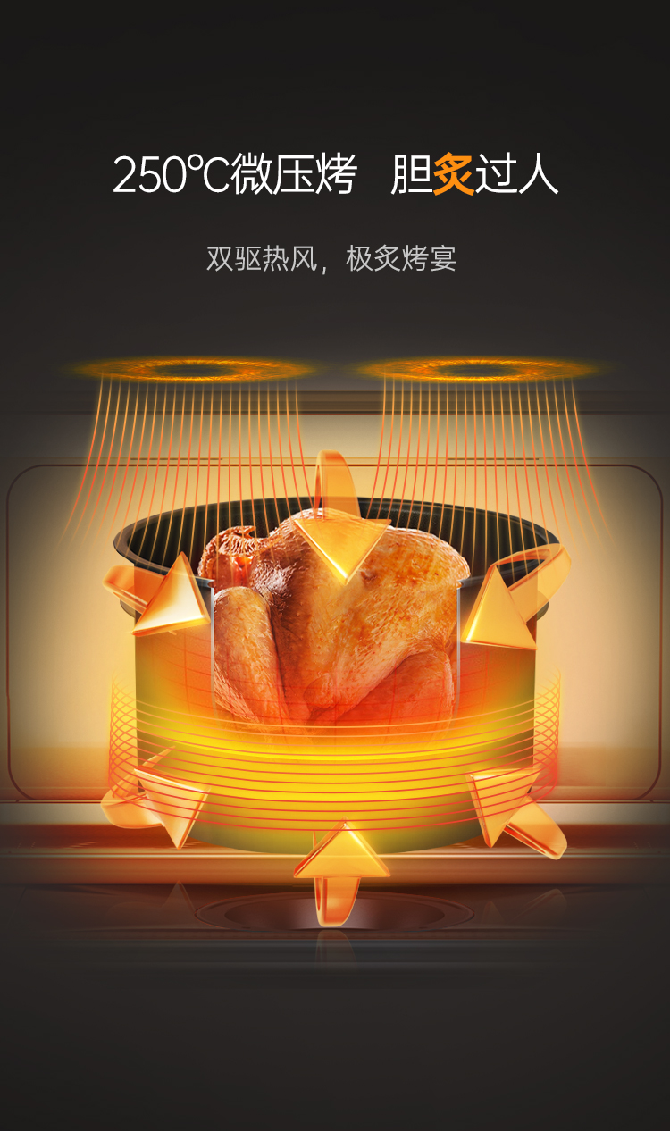 帥豐J6 簡(jiǎn)·愛(ài) 蒸烤一體集成烹飪中心