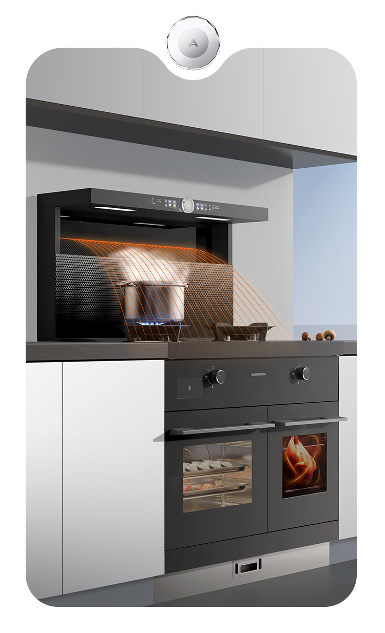 帥豐天機(jī)5星耀蒸烤獨(dú)立集成灶