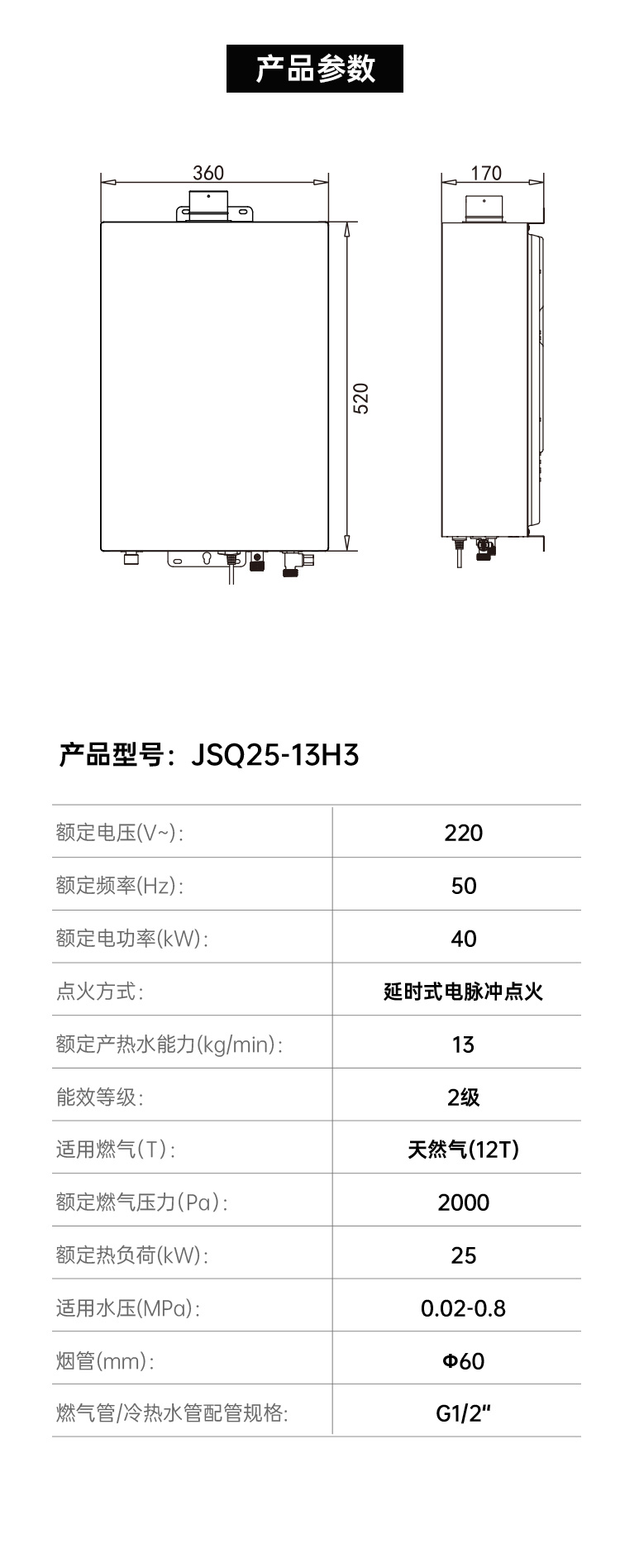 帥豐JSQ25-13H3