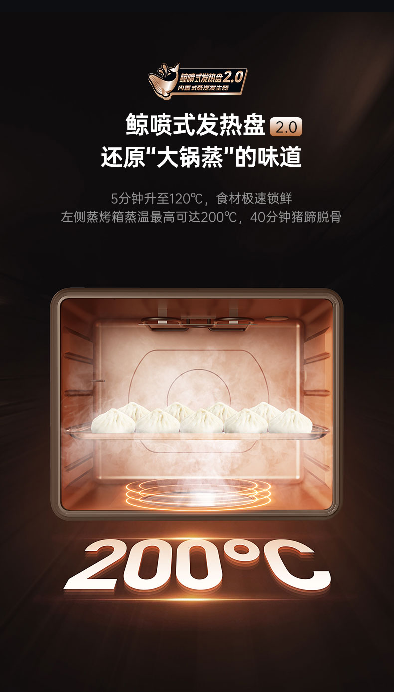 帥豐星辰X1雙子星蒸烤獨(dú)立(100S)集成灶