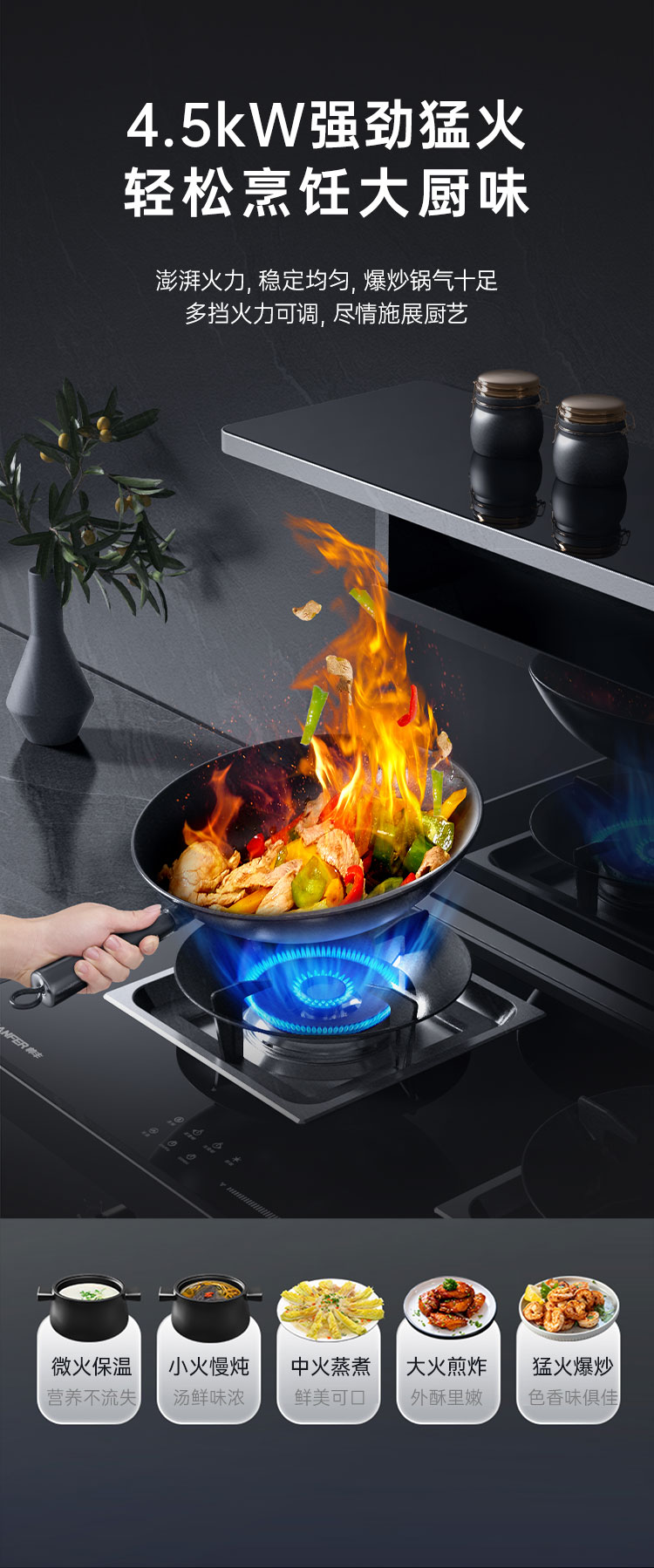 帥豐S3蒸烤獨(dú)立集成灶