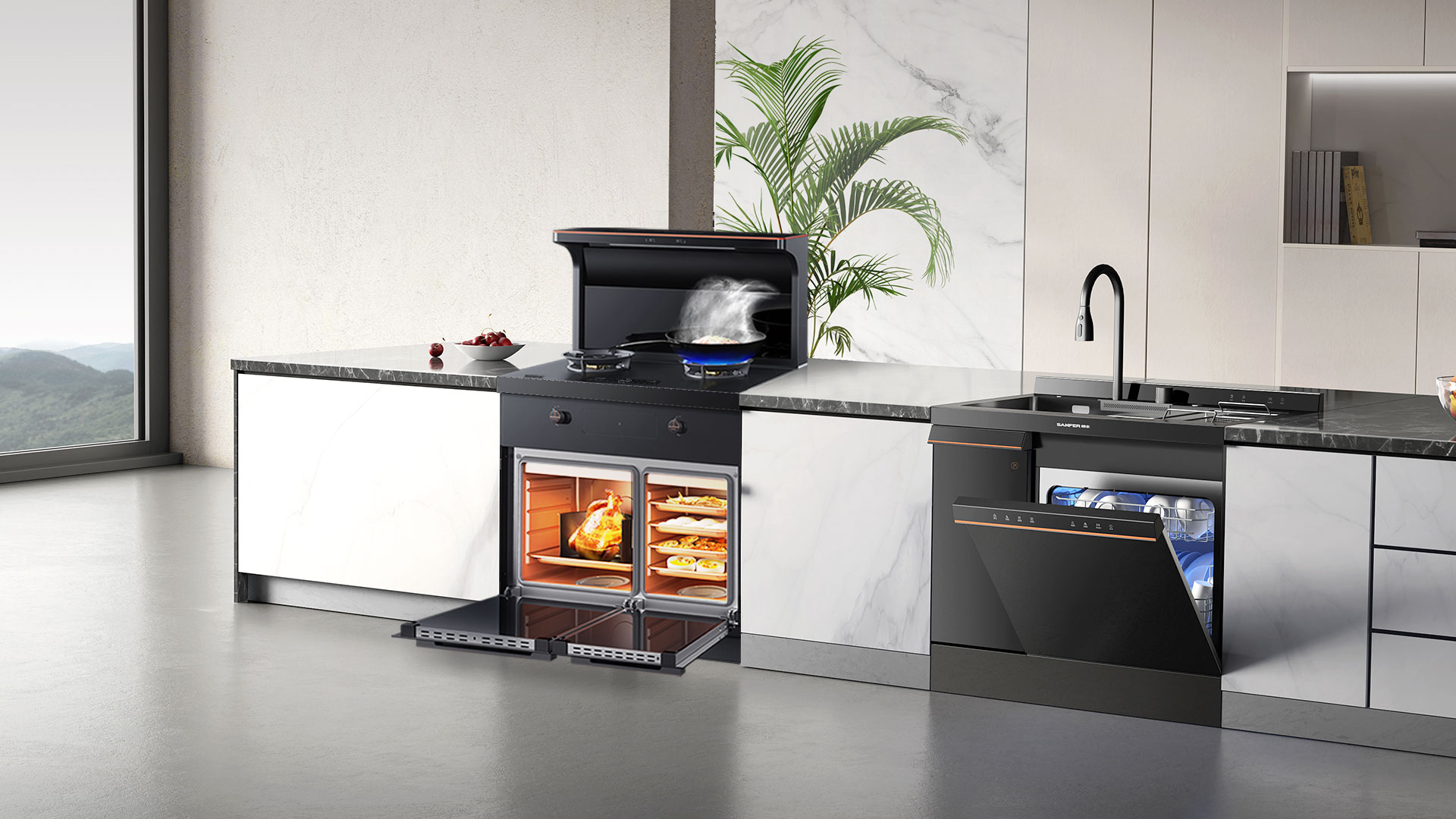 集成灶品牌帥豐套系化廚電，在家也要好好保護(hù)自己