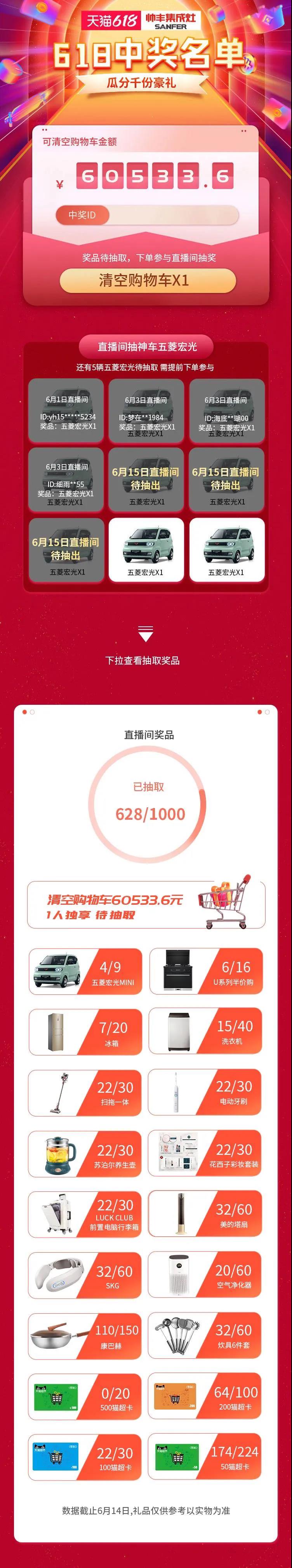 帥豐電器直播間，不花一分錢(qián)也能清空購(gòu)物車(chē)