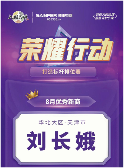 榮耀行動|帥豐集成灶八月優(yōu)秀經(jīng)銷商表彰