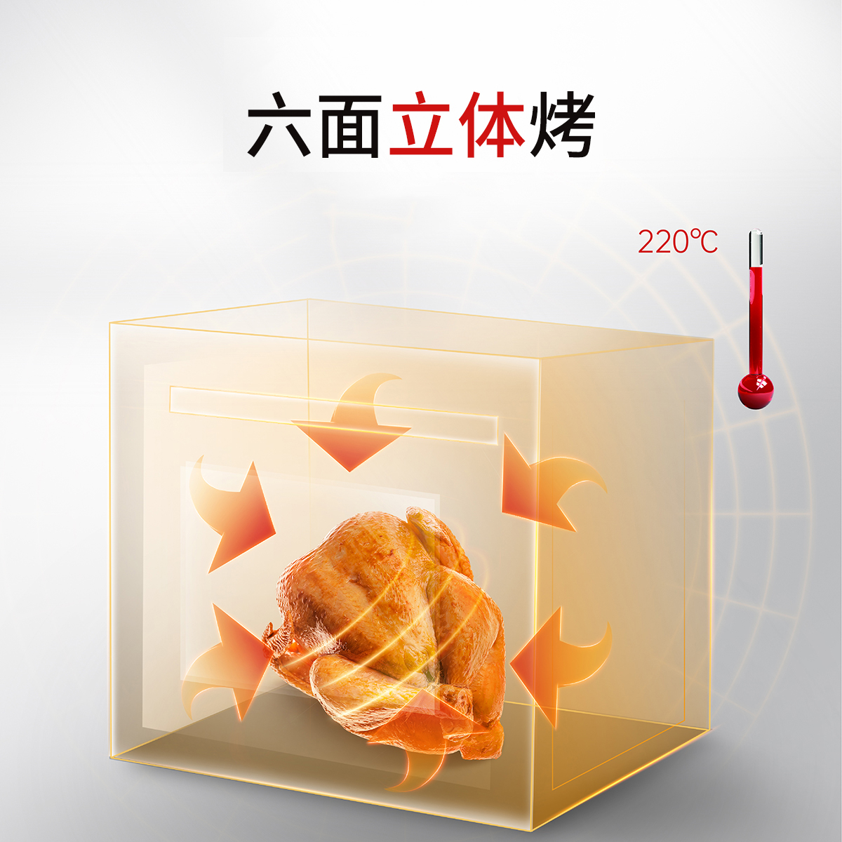 六面空氣加壓烤，烤出營養(yǎng)好味道